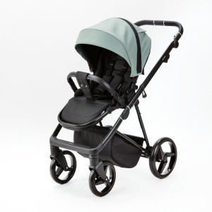 Коляска универсальная Adamex Blanc 2в1, кожа 100%