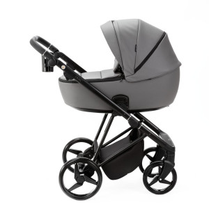 Коляска универсальная Adamex Blanc 2в1, кожа 100%