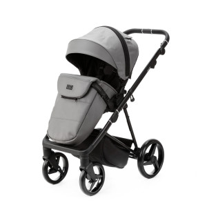 Коляска универсальная Adamex Blanc 2в1, кожа 100%