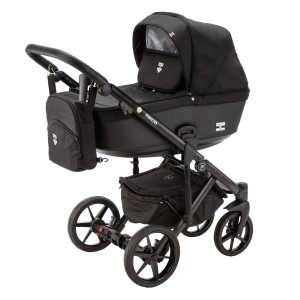 Коляска универсальная Adamex Emilio, 2 в 1, 50% кожа