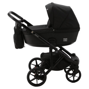 Коляска универсальная Adamex Emilio, 2 в 1, 50% кожа