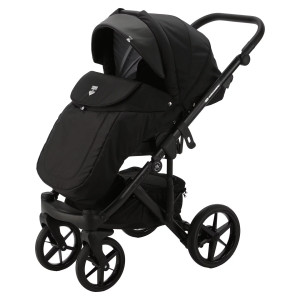 Коляска универсальная Adamex Emilio, 2 в 1, 50% кожа