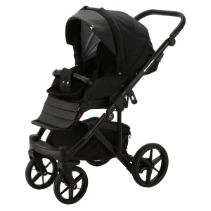 Коляска универсальная Adamex Emilio, 2 в 1, 50% кожа