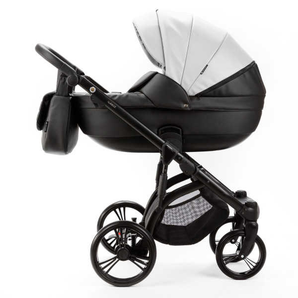 Коляска универсальная Adamex Lanti, кожа 100%