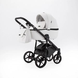 Коляска универсальная Adamex Nola 2в1, 100% кожа