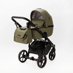 Коляска универсальная Adamex Nola 2в1, 100% кожа