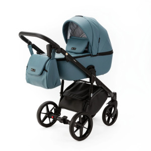 Коляска универсальная Adamex Nola 2в1, 100% кожа