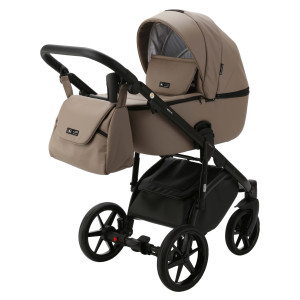 Коляска универсальная Adamex Nola 2в1, 100% кожа