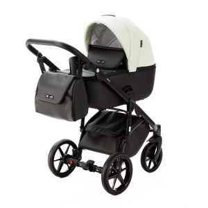 Коляска универсальная Adamex Nola 2в1, 100% кожа