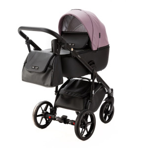 Коляска универсальная Adamex Nola 2в1, 100% кожа