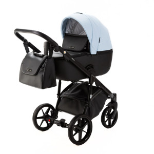 Коляска универсальная Adamex Nola 2в1, 100% кожа