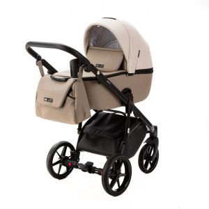 Коляска универсальная Adamex Nola 2в1, 100% кожа