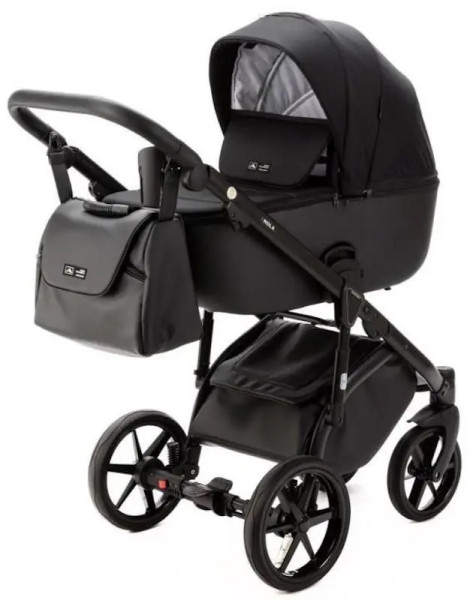 Коляска универсальная Adamex Nola 2в1, 50% кожа