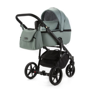 Коляска универсальная Adamex Nola 2в1, 50% кожа