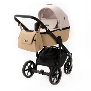 Коляска универсальная Adamex Nola 2в1, 50% кожа