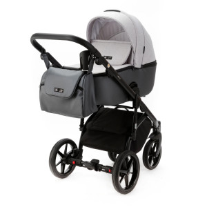 Коляска универсальная Adamex Nola 2в1, 50% кожа