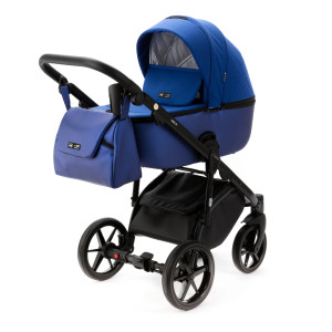 Коляска универсальная Adamex Nola 2в1, 50% кожа