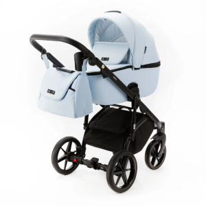 Коляска универсальная Adamex Nola 2в1, 50% кожа