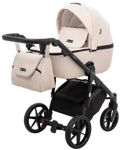 Коляска универсальная Adamex Nola 2в1, 50% кожа