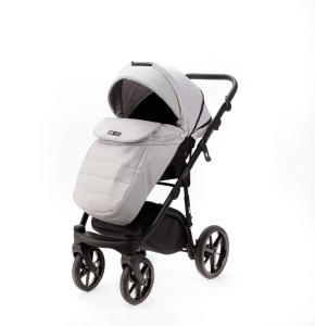 Коляска универсальная Adamex Nola 2в1, 50% кожа