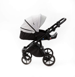 Коляска универсальная Adamex Nola 2в1, 50% кожа