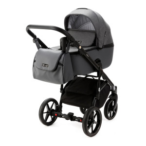 Коляска универсальная Adamex Nola 2в1, 50% кожа