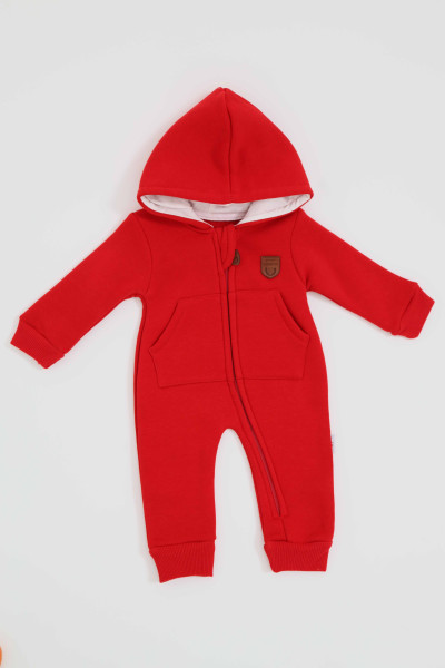 Комбинезон детский MuratBaby Fashion, с начесом, унисекс, 1-12 м