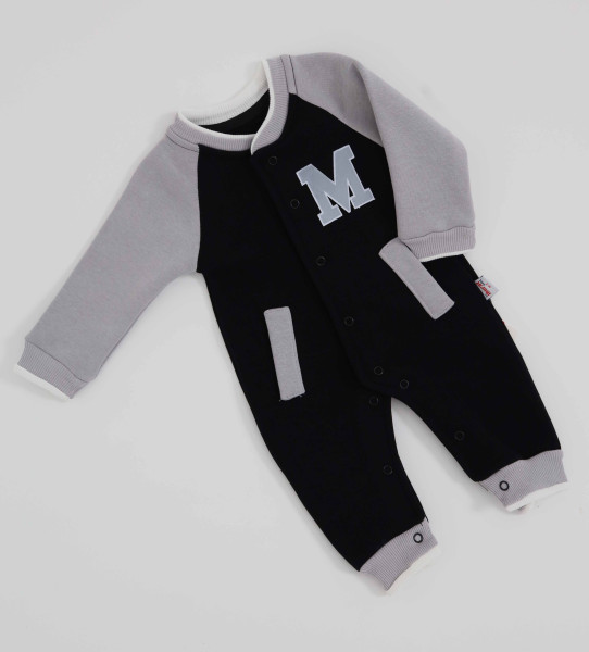 Комбинезон для мальчика MuratBaby "М", с начесом, 1-12м