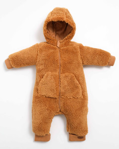 Комбинезон демисезонный Caramell Winter Star Boy, шерпа, 1-12 m