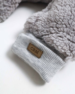 Комбинезон демисезонный Caramell Winter Star Boy, шерпа, 1-12 m