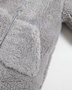 Комбинезон демисезонный Caramell Winter Star Boy, шерпа, 1-12 m