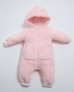 Комбинезон демисезонный Caramell Winter Star Girl, шерпа, 1-12 m