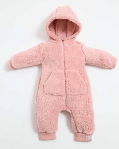 Комбинезон демисезонный Caramell Winter Star Girl, шерпа, 1-12 m