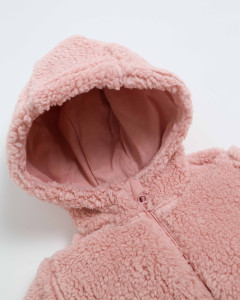 Комбинезон демисезонный Caramell Winter Star Girl, шерпа, 1-12 m