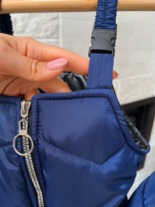 Комбинезон-трансформер зимний NT Украина, овчина/велсофт, с натур.мехом, однотон, до 2-х лет