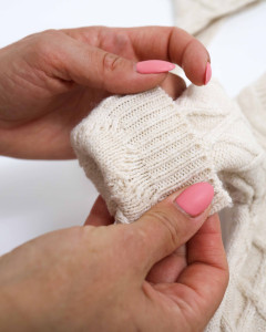 Комбинезон с шапкой BabyMy, вязаный, шерсть/акрил, 1-12m