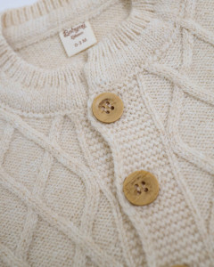 Комбинезон с шапкой BabyMy, вязаный, шерсть/акрил, 1-12m