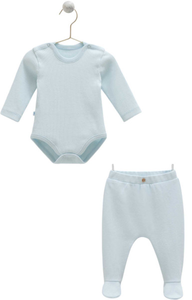 Комплект детской одежды Caramell Hello Forest, 2 элемента, хлопковый, 0-3 м