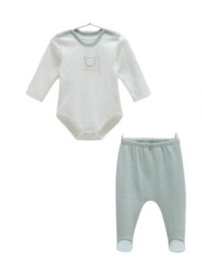 Комплект детской одежды Caramell Hello Forest, унисекс, хлопковый, 1-3 м