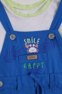 Костюм для мальчика Caramell Fresh Boy, летний, хлопок, 3-18 м