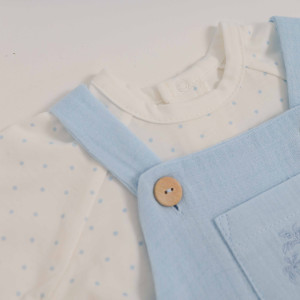 Костюм для мальчика Caramell Mini Cotton, летний, муслин, 1-12 м