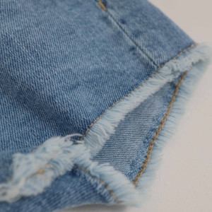 Костюм для девочки Caramell Denim Girl, летний, интерлок/джинс, 6-24 м