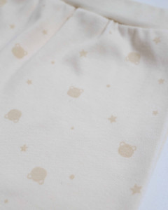 Комплект детской одежды Caramell Cute Bear, 2 элемента, хлопковый, 0-3 м