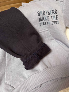 Костюм детский Joviel Best Friends, 2 элемента, с начесом, 6-36 м