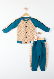 Костюм утепленный MuratBaby Louis Vuitton, с начесом, 2 элемента, 6-24 м