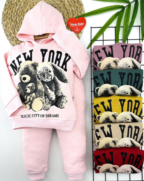 Костюм для девочки Murat Baby New York, трехнитка, 18м-5 лет