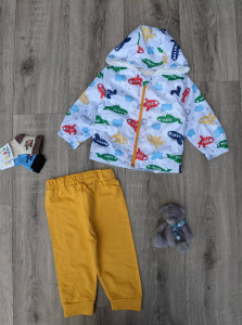 Комплект одежды для мальчика Murat Baby Ready, 2 элемента, двунить/плащевка, 6-24 м