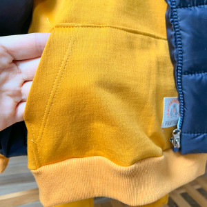 Костюм спортивный с жилеткой Partner, унисекс, двунить/плащевка, 18м-5 лет