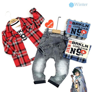 Комплект одежды для мальчика MuratBaby BRKLN, 3 элемента, 1-5 лет