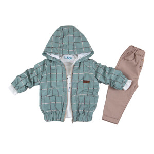 Куртка с кофтой и штанишками Bobby Baby Rain, для мальчика, 6-24 м